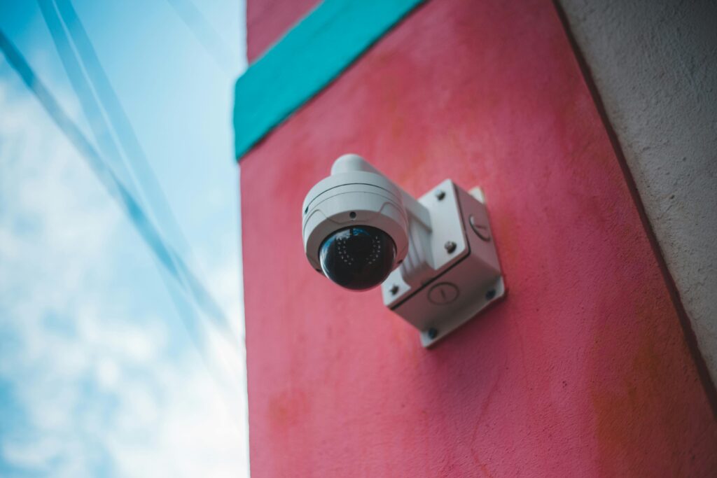 Best wireless security cameras installed on a home wall for advanced safety in India 2025.