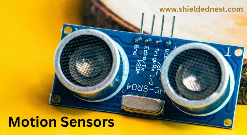 Motion Sensors for Home Security in India - component on PCB photo