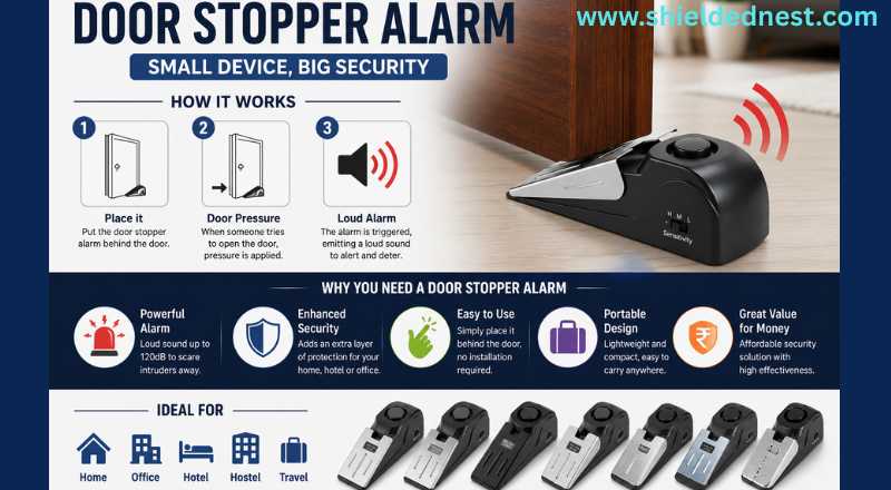 7 Best Door Stopper Alarms in India 2026: Price, Features & Buying Guide